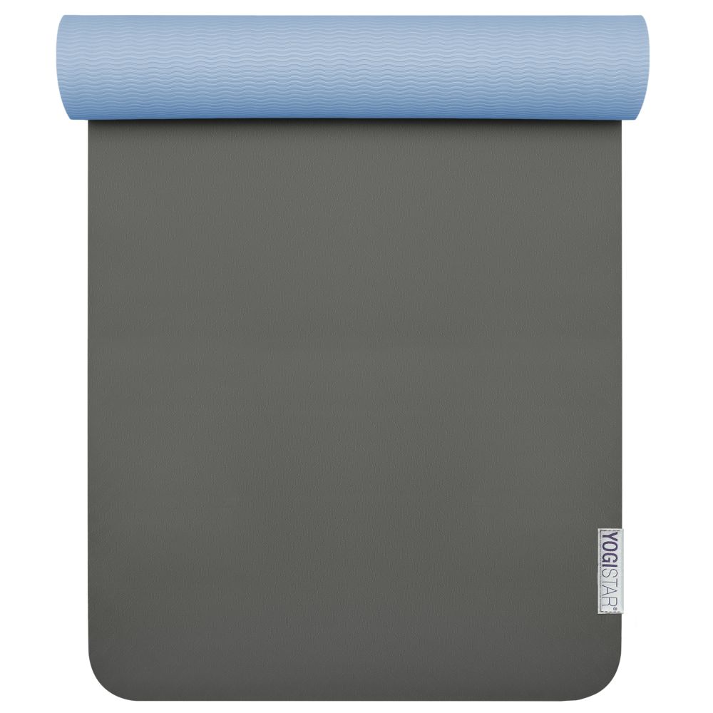 Yogamatte Pro anthrazit-blue
