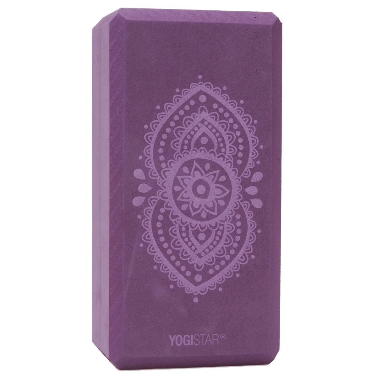 Yogistar Yogaklotz Art Collection aubergine