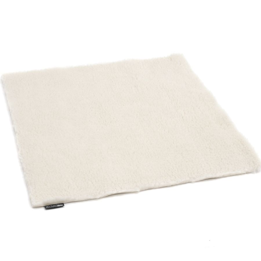 Meditationsunterlage aus Schurwolle