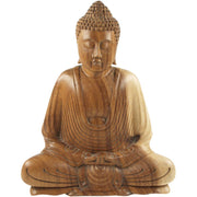 Buddha Figur aus Holz