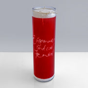 Sign Kerze Zusammen sind wir genial