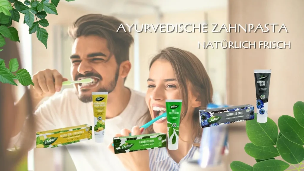 AlayaSol Banner Ayurvedische Zahnpasta Dabur