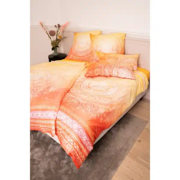 Spirit of Om Bettwaesche Sunrise orange gelb