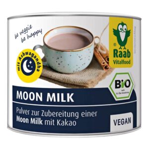 Moon Milk Getränkepulver von Raab für ein Ashwaganda Getränk