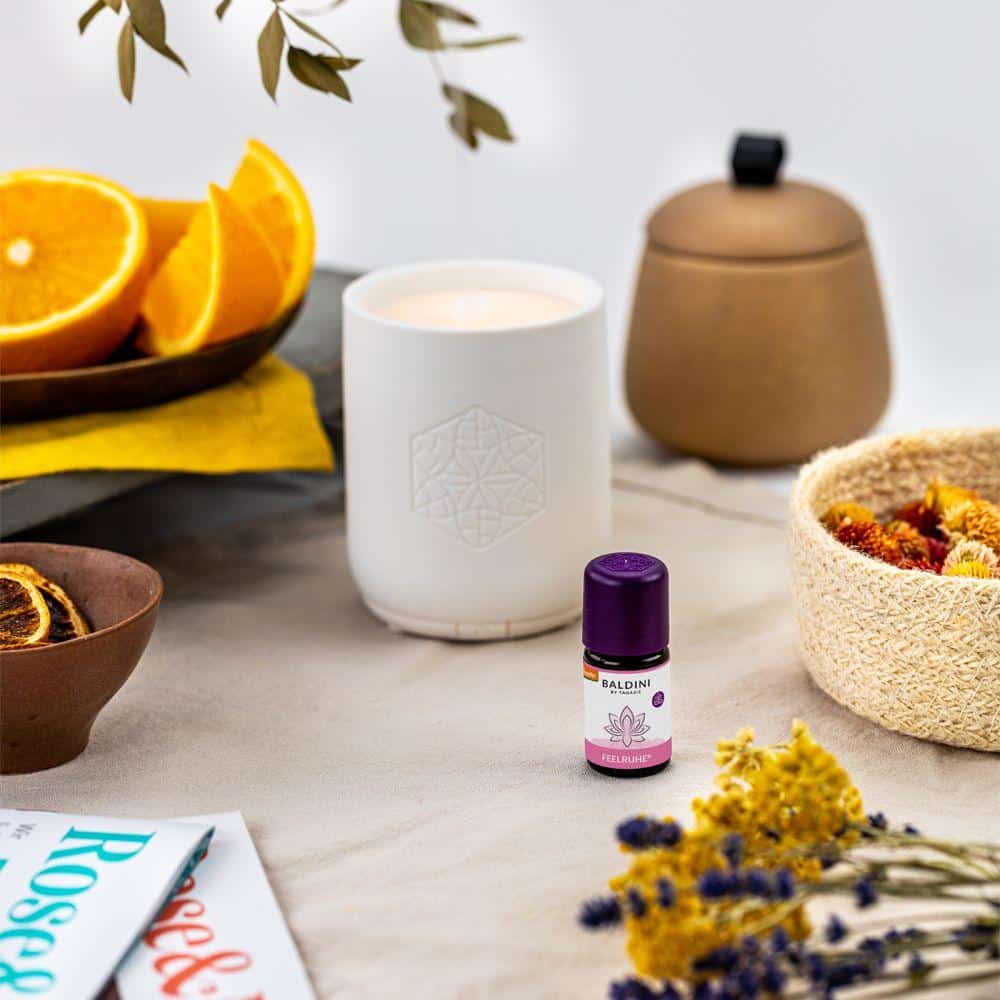 Taoasis Baldini innovative Duftkerze Feelruhe Raumduft
