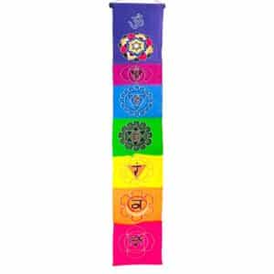 Wandschal Chakra Wandbehang yoga deko yoga bild
