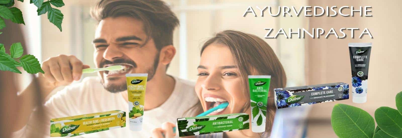 AlayaSol Yogashop Startseite Banner Ayurvedische Zahnpasta