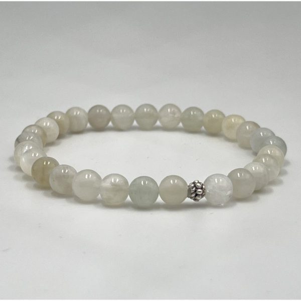 Armband mit Heilstein Mondstein