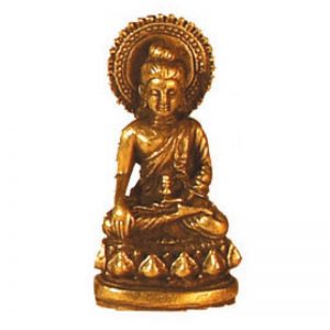 Buddha messing 3cm