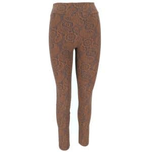 Yoga Paisley Leggings von Guru in der Farbe caramel