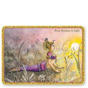 Shakti Card Nr. 02 from darkness to light