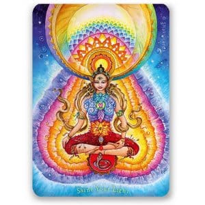 Shakti Card 74 shine your light