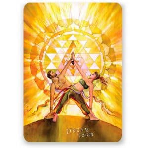 Shakti Card Yoga Postkarte Dream Team