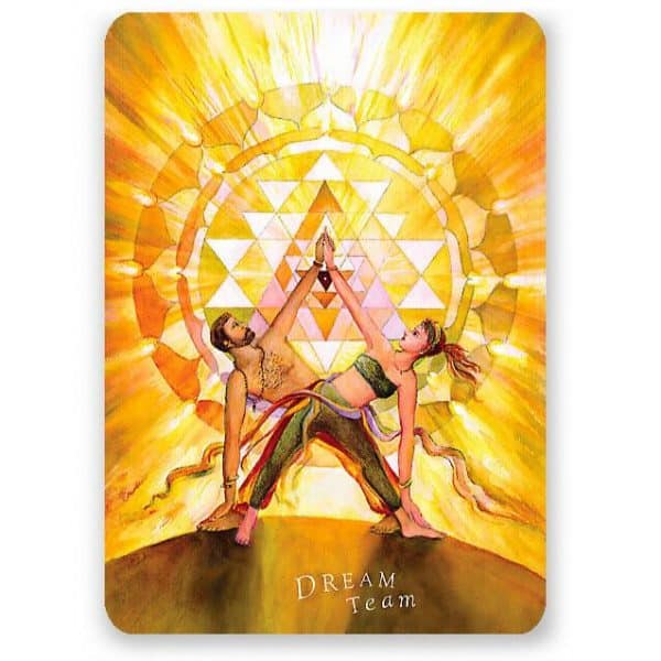 Shakti Card Yoga Postkarte Dream Team