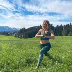 Yoga Bra 'Buddhi' in smaragd