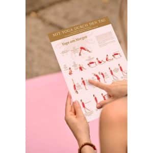 Yoga Poster A4 Yogasequenzen