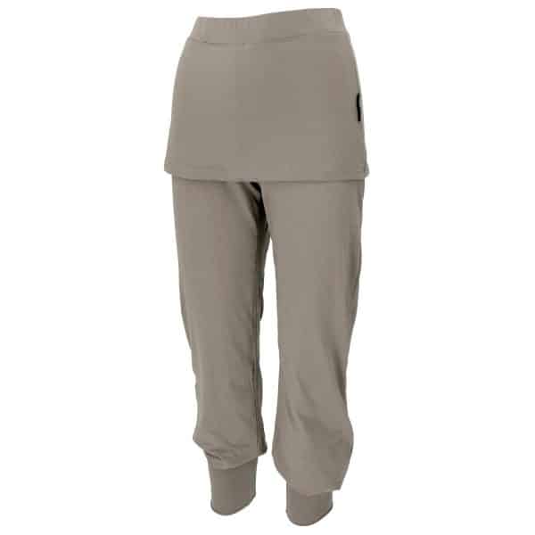 Yogahose mit Rock und Stulpen in der Farbe Chai