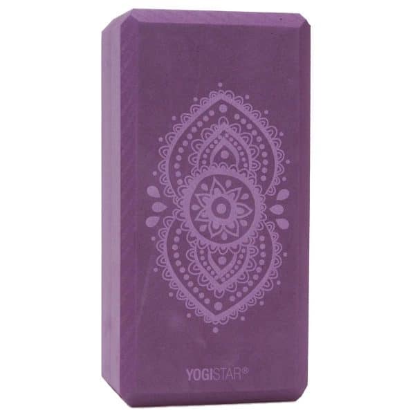 Yogistar Yogaklotz Art Collection aubergine