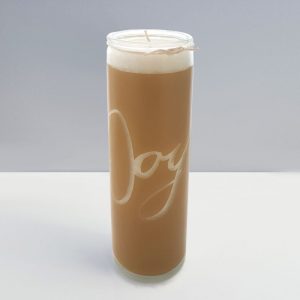 Sign Kerze Joy