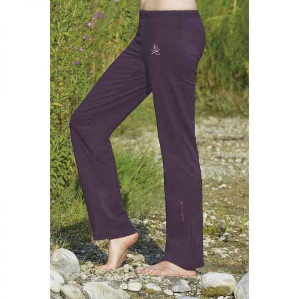 Spirit of Om Wellnesshose aubergine