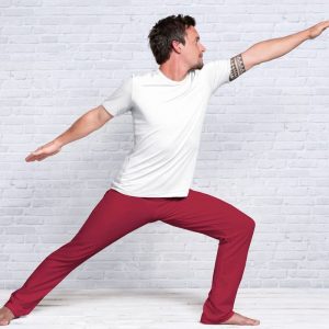 wellnesshose spirit of om rosenrot
